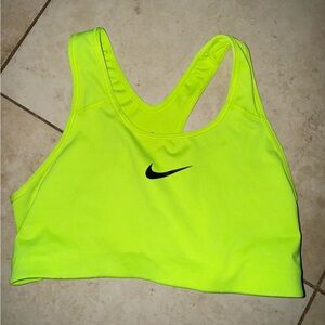 Nike ✔️Neon Yellow Sports Bra